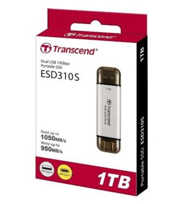 Transcend ESD310 1TB Внешний SSD USB-C USB 3.2 Gen 2