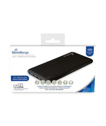 MediaRange MR754 25000mAh Power Bank - Portatiivne USB laadija