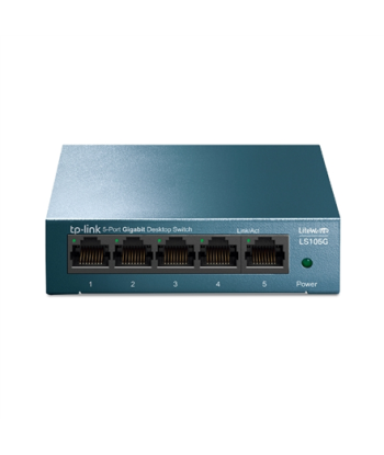 TP-LINK Desktop Network Switch LS105G 10/100/1000 Mbps (RJ-45), Unmanaged, Desktop, Ethernet LAN (RJ-45) ports 5