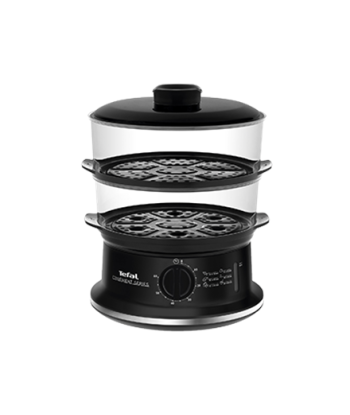 Пароварка TEFAL VC140135 Black, 900 W, Number of baskets 2