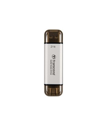 External SSD TRANSCEND ESD310 2TB USB-C USB 3D NAND Write speed 950 MBytes/sec Read speed 1050 MBytes/sec TS2TESD310S