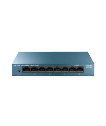 TP-Link LS108G 8-Port Gigabit Desktop Switch - Kiire ja Usaldusväärne Võrgu Laiendus