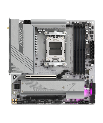 GIGABYTE B650M A ELITE AX ICE 1.0 M/B Gigabyte