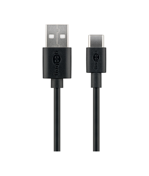 Goobay USB-C to USB-A Charging & Sync Cable, 3m Goobay USB-C to USB-A Charging & Sync Cable, 3m