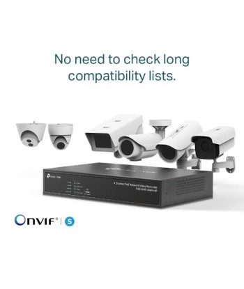 NET VIDEO RECORDER 4CH POE+/VIGI NVR1004H-4P TP-LINK