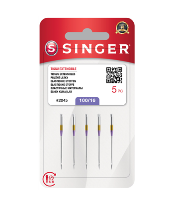 Иглы для швейной машины Singer - Размер 16 (2045 SZ16) - 5 шт. в упаковке