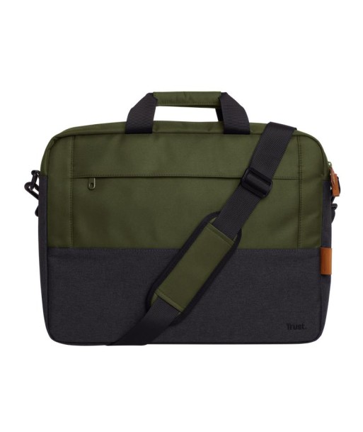 NB Case Lisbona 16" Green - Stylish Laptop Bag by Trust