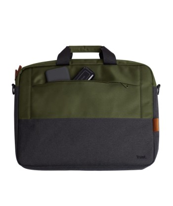 NB Case Lisbona 16" Green - Stylish Laptop Bag by Trust
