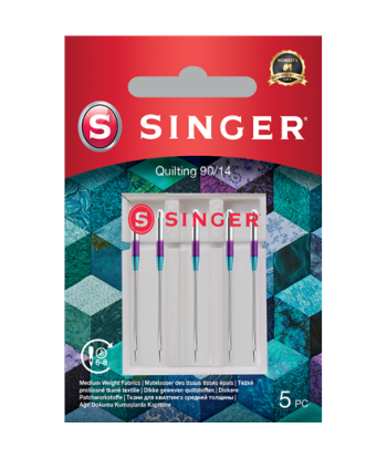Singer Quilting Needles - Size 90/14 (5-Pack)