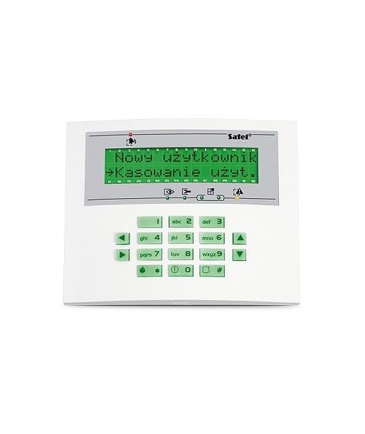 KEYPAD LCD /INTEGRA GREEN/INT-KLCDL-GR SATEL