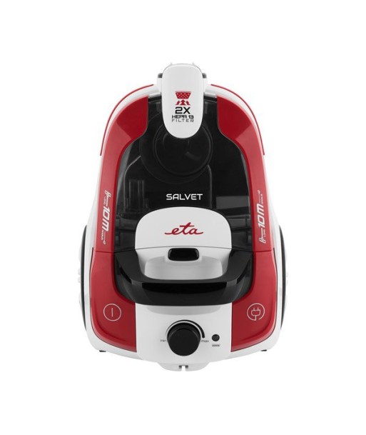 ETA Salvet ETA051390000 Bagless, Power 700 W, Dust capacity 2.2 L, Red