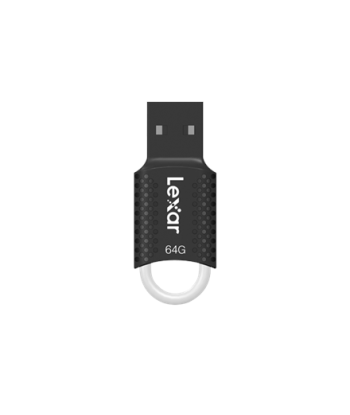 Lexar JumpDrive V40 64GB USB 2.0 Flash Drive - Black