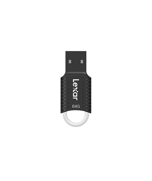 Флешка Lexar JumpDrive V40 64GB USB 2.0 - Черный Флешка Lexar JumpDrive V40 64GB USB 2.0 - Черный
