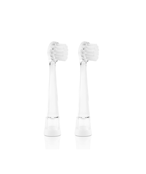 ETA Toothbrush Replacement Heads for Kids - 2 Pack, White