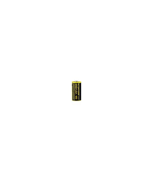 BATTERY RECH. 650MAH 3.6V/NL1665R NITECORE BATTERY RECH. 650MAH 3.6V/NL1665R NITECORE