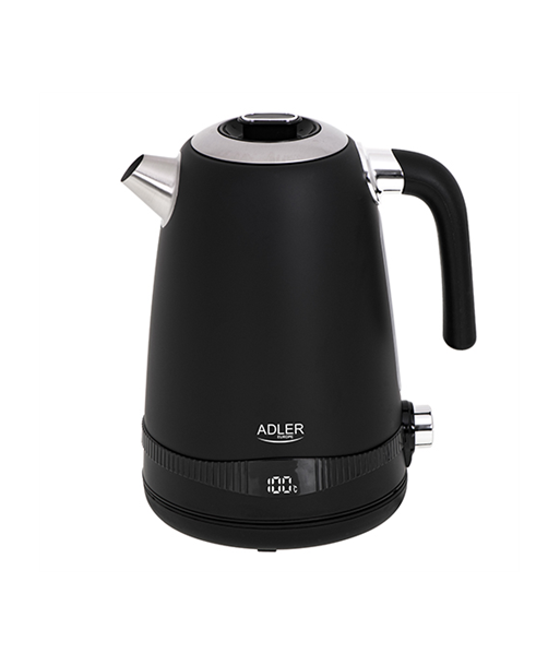 Adler AD 1295b veekeetja - Stiilne roostevaba teras, 1.7L, 2200W Adler AD 1295b veekeetja - Stiilne roostevaba teras, 1.7L, 2200W