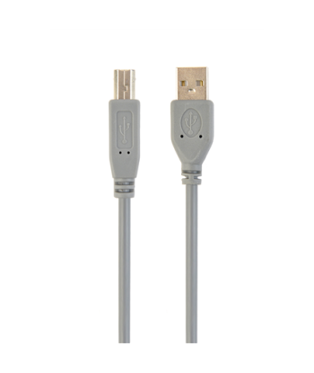 CABLE USB2 AM-BM 1.8M/GRAY CCP-USB2-AMBM-6G GEMBIRD