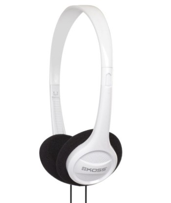 Kõrvaklapid Koss KPH7w Wired, On-Ear, 3.5 mm, White