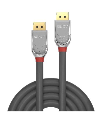 Lindy 5m DisplayPort Cable - Chrome Series - High-Quality Connection