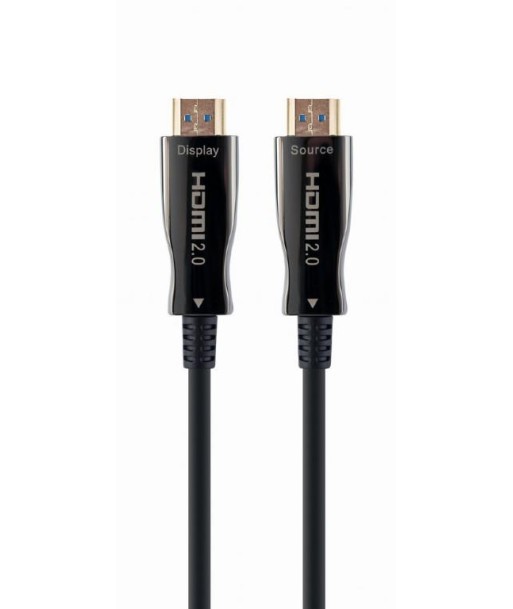 Gembird HDMI AOC кабель - 50M - Кристально чистый 4K UHD - 8716309124492 Gembird HDMI AOC кабель - 50M - Кристально чистый 4K UHD - 8716309124492