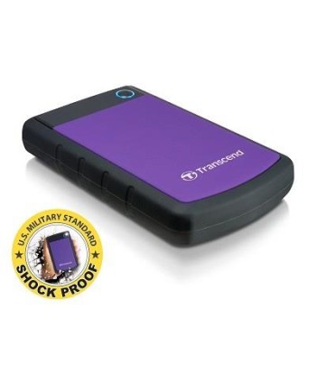 External HDD TRANSCEND StoreJet 2TB USB 3.0 Colour Purple TS2TSJ25H3P