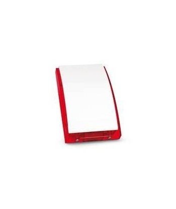 SIREN OUTDOOR W/METAL SHIELD/RED SP-4004R SATEL