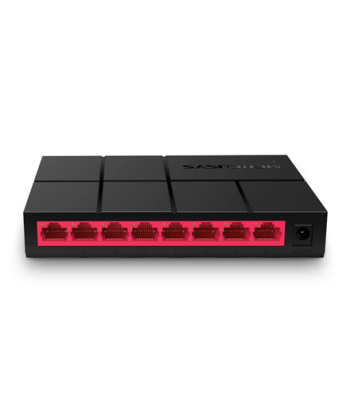 Mercusys, Switch, MS108G, Unmanaged, Desktop, Power supply type External