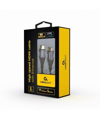 CABLE HDMI-HDMI 3M V2.0/PREMIUM CCBP-HDMI-3M GEMBIRD