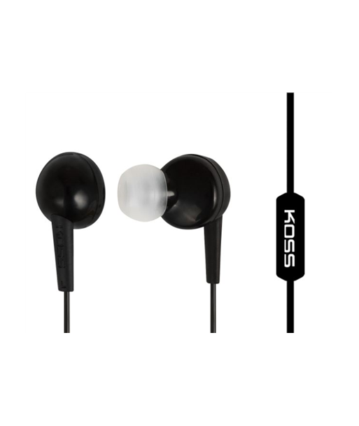 Наушники Koss KEB6iK In-Ear с микрофоном - Черный Наушники Koss KEB6iK In-Ear с микрофоном - Черный
