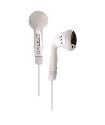 Kõrvaklapid Koss KE5w Wired, In-ear, 3.5 mm, White