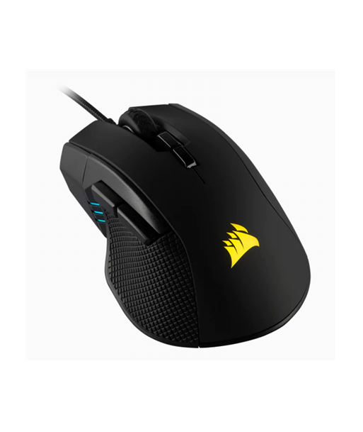Corsair IRONCLAW RGB FPS/MOBA Mängurihiir - Juhtmega, 18000 DPI, Must