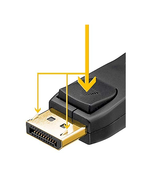 Goobay 1.2 DisplayPort Cable - 3m: Crystal-Clear Visuals Goobay 1.2 DisplayPort Cable - 3m: Crystal-Clear Visuals