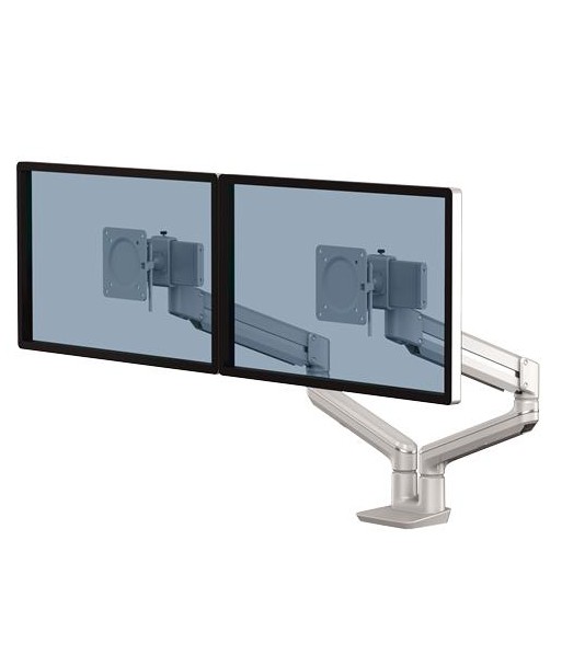 Fellowes Tallo Dual Monitor Arm - Silver Fellowes Tallo Dual Monitor Arm - Silver