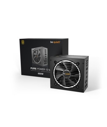 Power Supply BE QUIET 650 Watts Peak Power 720 Watts Efficiency 80 PLUS GOLD PFC Active MTBF 100000 hours BN342
