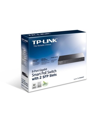Switch TP-LINK Omada TL-SG2008 Type L2 Desktop/pedestal 8x10Base-T / 100Base-TX / 1000Base-T 2xSFP PoE ports 8 TL-SG2210P
