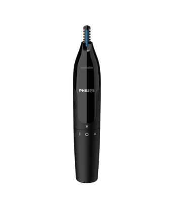 Philips Nose and Ear Trimmer NT1650/16 Wet & Dry, Black, Cordless