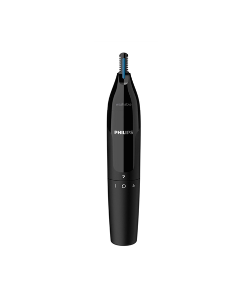Philips Nose and Ear Trimmer NT1650/16 Wet & Dry, Black, Cordless
