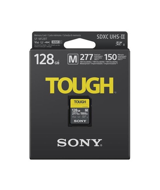 Sony Tough Memory Card UHS-II 128 GB, micro SDXC, Flash memory class 10