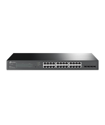 TP-LINK JetStream 28-Port Gigabit Smart Switch TL-SG2428P	 Web Managed, Rackmountable, SFP ports quantity 4, PoE+ ports
