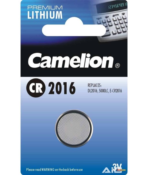 Camelion CR2016 Литиевая Батарейка - 1 шт