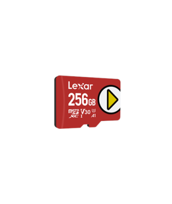 Lexar Play UHS-I MicroSDXC, 256 GB, Flash memory class 10, Red, 150 MB/s