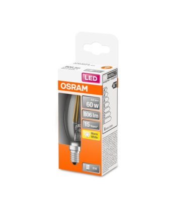 Osram Parathom Retrofit Classic B60 E14 6W Warm White 806lm (60W Ekvivalent)