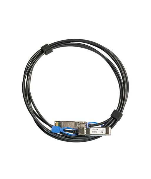 MikroTik 25GBase Direct Attach Cable XS+DA0003 SFP/SFP+/SFP28, Maximum transfer distance 3 m, Supports SFP 1G/SFP+ 10G/25G