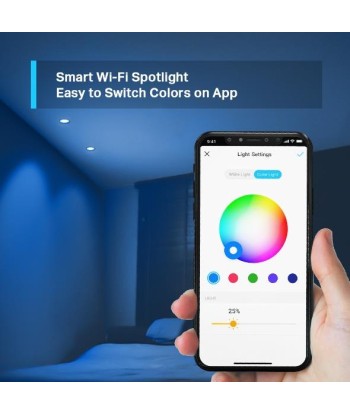 Smart Light Bulb TP-LINK Power consumption 3.7 Watts Luminous flux 350 Lumen Beam angle 40 degrees 0 ºC~ 40 ºC TAPOL630