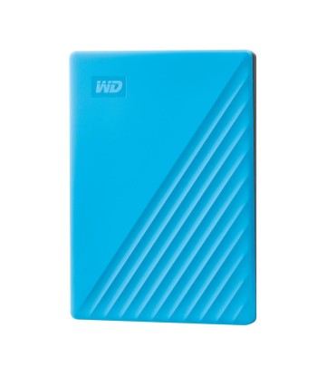 External HDD WESTERN DIGITAL My Passport 2TB USB 2.0 USB 3.0 USB 3.2 Colour Blue WDBYVG0020BBL-WESN