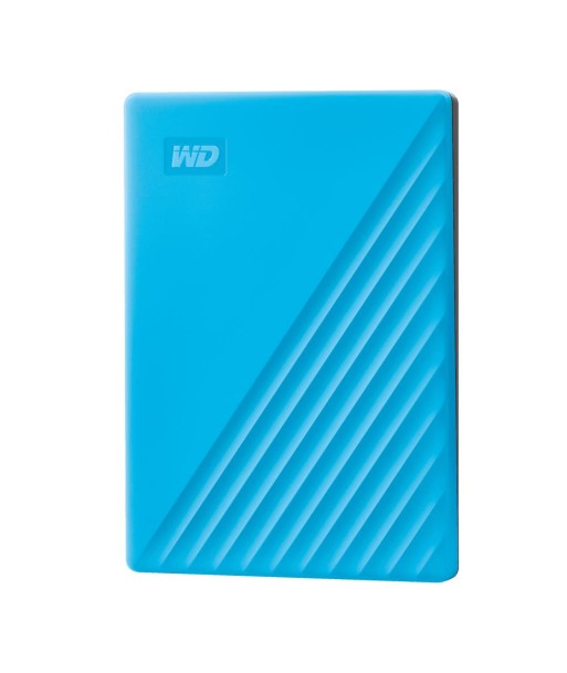 External HDD WESTERN DIGITAL My Passport 2TB USB 2.0 USB 3.0 USB 3.2 Colour Blue WDBYVG0020BBL-WESN