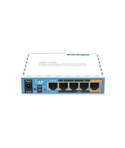 Точка доступа MikroTik RB951Ui-2nD - Компактный и мощный маршрутизатор 2,4 ГГц Точка доступа MikroTik RB951Ui-2nD - Компактный и мощный маршрутизатор 2,4 ГГц