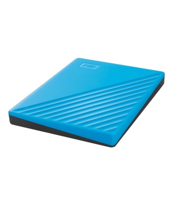External HDD WESTERN DIGITAL My Passport 2TB USB 2.0 USB 3.0 USB 3.2 Colour Blue WDBYVG0020BBL-WESN