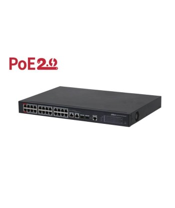 Switch DAHUA PFS4226-24ET-360-V3 Desktop/pedestal DH-PFS4226-24ET-360-V3