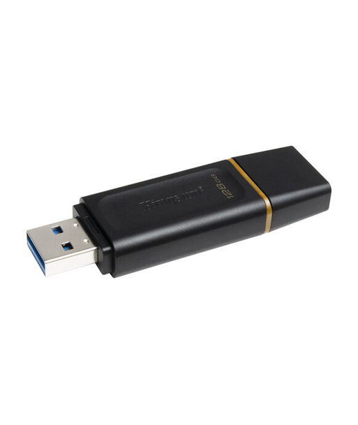 Kingston DataTraveler Exodia 128GB USB 3.2 Mälupulk - Must Kingston DataTraveler Exodia 128GB USB 3.2 Mälupulk - Must